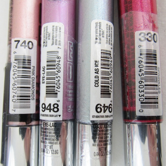 4 Hard Candy Eye Def Metallic Glitter Eyeshadow - Picture 2 of 2